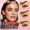 Eyebrow Pencils for Women, Liquid Microblading Eyebrow Pen with Square