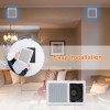 Herdio Bluetooth Ceiling Speakers 5.25" Wall Flush Mount Indoor/Outdoor Speakers
