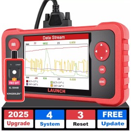 LAUNCH 2025 Elite LAUNCH CRP123 V2.0 OBD2 Car Diagnostic Tool Engine Fault Code Reader