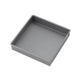タイガークラウン ケーキ型 グレー 160×160×36mm Albridマルシェ焼型角16 アルミニウム フッ素2コート 5261