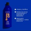 Matrix Brass Off Shampoo 1 Lt Acondicionador 1 Lt Matizador