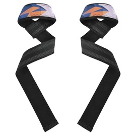 Correas de levantamiento de montaña abstractas de neopreno acolchadas de 26 pulgadas, accesorios de gimnasio para entrenamiento, gimnasio, levantamiento de potencia, culturismo
