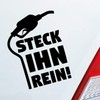 Hellweg Druckerei Car Sticker Rear Window Sticker with German Text