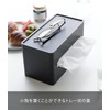 Yamazaki 2041 Double-Sided Compact Tissue & Wet Sheet Case, Black,