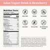 Asian Yogurt & Strawberry Electrolyte Drink Mix – Zero Sugar,
