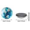 Sunsturm 12PCS Glass Fridge Mangets, Marble Refrigerator Magnets for Kitchen,