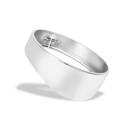 Motorcycle Frenched Lights Ring Kit, 7" Headlight Visor Trim Ring / 4.5" Fog Light Trim Ring, For Harley Touring Road King Street Glide Electra Glide (Silver, 7" Trim Ring)