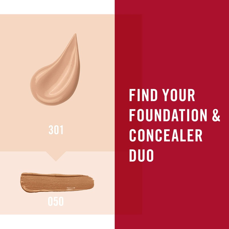 Rimmel Match Perfection Foundation, SPF 20, 301 Warm Honey, 30