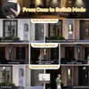 Motion Sensor LED Outdoor Wall Light Fixtures 2 Pack, Modern