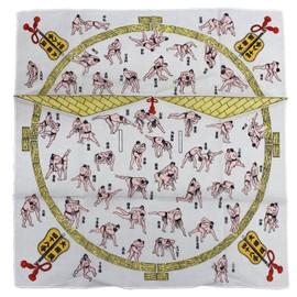 Made in Japan Sumo Bandana (illustration of 48 hand sumo wrestler)