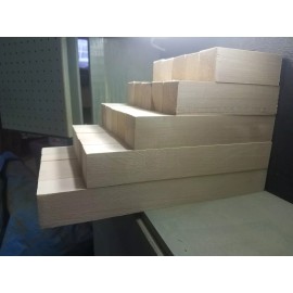 Basswood Carving Wood Blocks Craft Lumber KILN DRIED 2"×2" misc length!