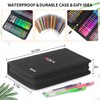 120 Pack Glitter Gel Pens Set, ZSCM 60 Colors Pens