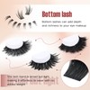 Focipeysa Thick Volume Lash Clusters 3 Style Eyelash Extensions Kit