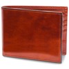Bosca Men's Old Leather Bifold Wallet with ID Window and