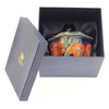 Old Tupton Ware Hibiscus - Round Clam-shaped trinket box, 5