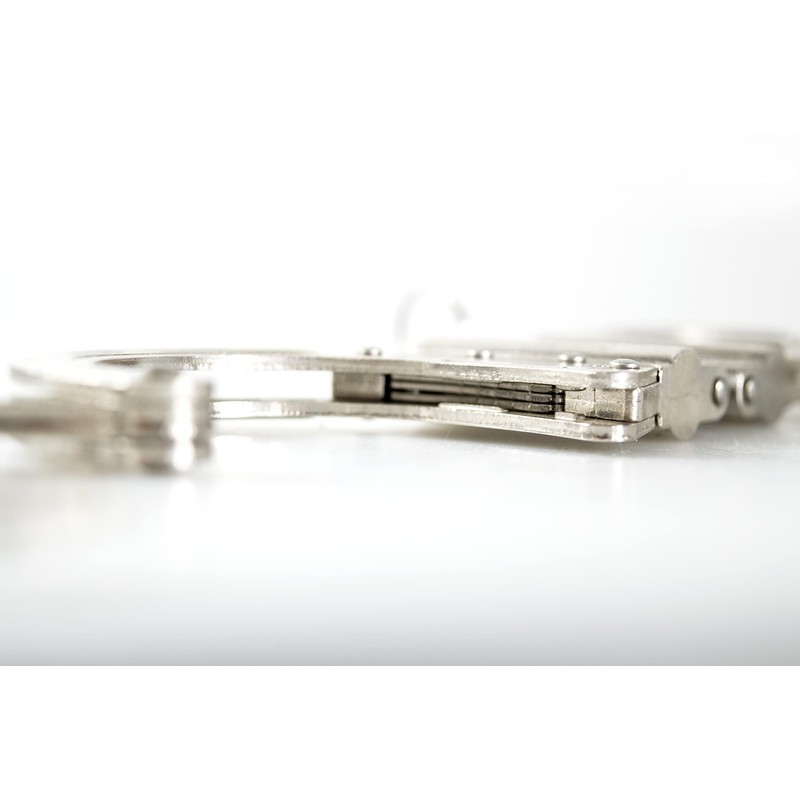 ® Hochsicherheits-Handschelle mit Zylinderschloss, Breitscharnier