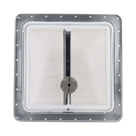 Heng's 14" RV Roof Vent Kit w/Butyl Tape | White | #71111-C | RV Vent Replacement (2 Pack)