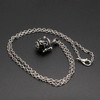 Generic Brass Teardrop Necklace Open Photo Lockets Phase Box Memorial