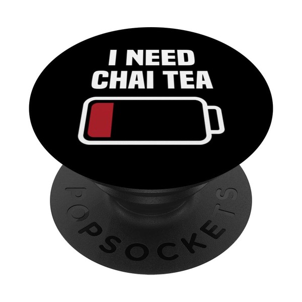 Funny Chai Tea Humor Outfit Love Spiced Chai Latte PopSockets