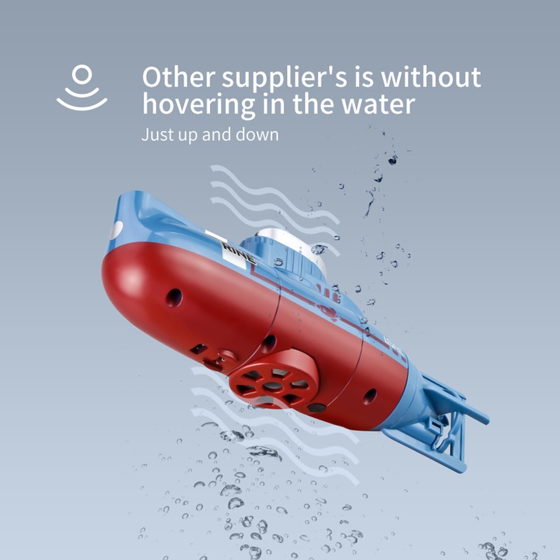 RC Mini Submarine 6 Channels Remote Control Under Water Ship