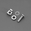 YINETTECH 50Pcs M6 Cage Nuts Replacement with Rack Mount Screws