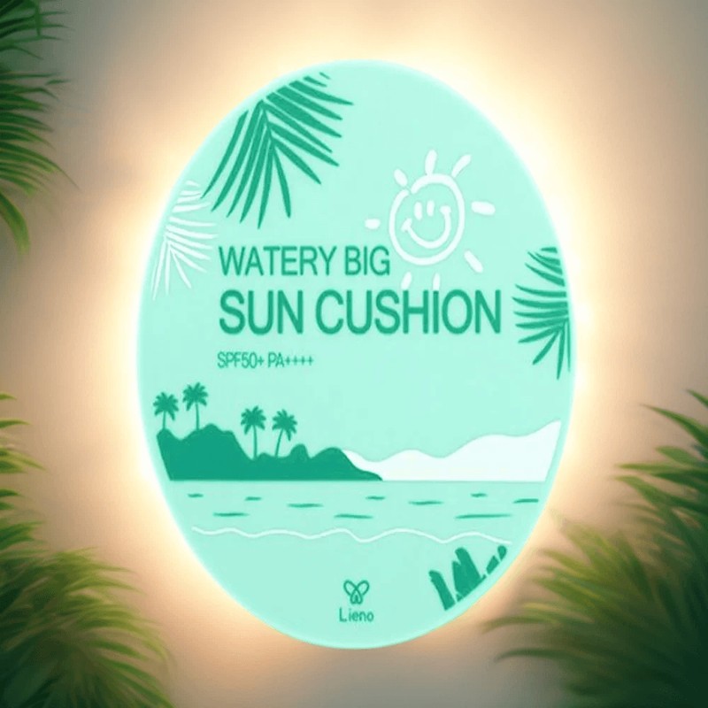 Lieno Sun Cushion, 2 moisture-rich big sun cushions / 리에노