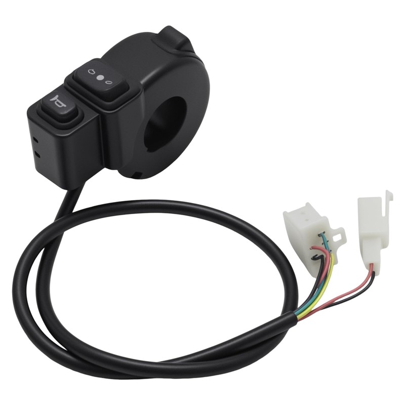 GMAPATS Universal 7/8" 22MM Handlebar Switch, Integrated Motorcycle Horn and