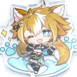 Cute Impact Gen shin - Gorou, Acrylic Keychains Pendant Hanging Ornament, Gorou, One Size