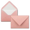 75 envelopes old pink (pink) - DIN C6 - lined