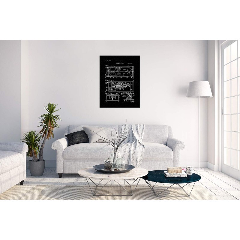 Pinball Game Patent Print M11207