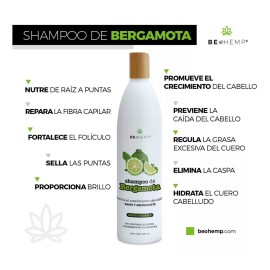 Beohemp Shampoo De Bergamota Beohemp 500ml