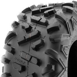 SunF 25x10-12 25x10x12 All Terrain Tires ATV UTV 6 PR Tubeless - A051 POWER II