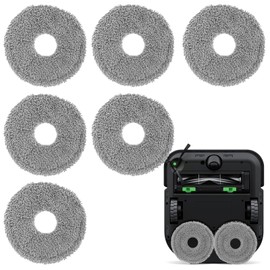 Figarge Wipes for Ecovacs Deebot t20 Omni Accessories Original Interchangeable Wipes Cleaning Cloth Compatible with Ecovacs Deebot T20 Omni, Pack of 6