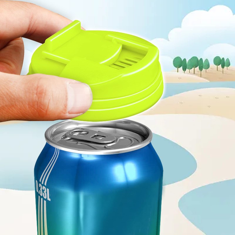 4 Pack Soda Can Covers Beer Beverage Can Covers Reusable