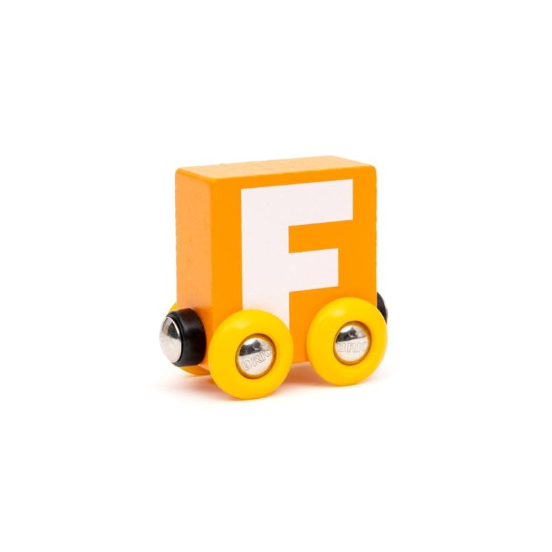 BRIO – Letter Train F | Wooden Train Set Accessory