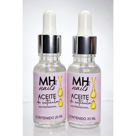 ACEITE DE CUTICULA PARA UÑAS MH NAILS 2 PIEZAS
