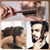 Boar Bristle Beard Brush, High-Quality Wooden Handle, Beard and Moustache