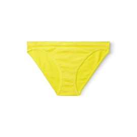 Happy Nation Girls Cool & Comfy Seamless Bikini Underwear, Sour Yellow
