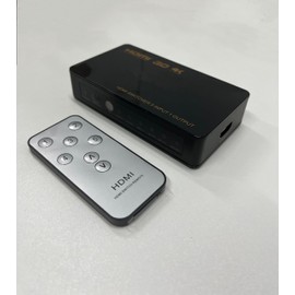 KAIVMAN 5x1 HDMI Switch, 5 in 1 Out HDMI Switcher with Remote Control, Support 4K@30Hz, 3D, 1080P, DTS-HD/Dolby/LPCM 7.1 Audio