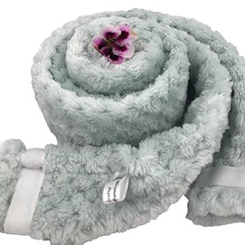 2 metre long CPAP BIPAP Ventilator Circuit Hose Tube Covers stop Rainout Sleep Apnea in Warm Textured Fleece Fabric (Mint Waffle)