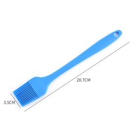 4 Pack Assorted Colors Silcone Basting Brushes Oliver Oil Butter Tomato Sauce Egg Wash Pastry Brush for BBQ Grill Baking Cooking Baste Pastries Cakes Meat Desserts Kitchen 8.3 Inch (4, mixed color)