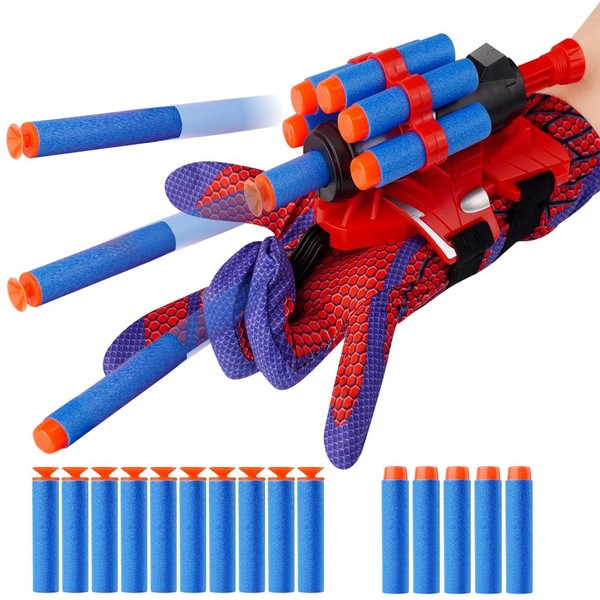 Spider Shooter Boys Girls Toy - 2023 Upgraded Web Shooters