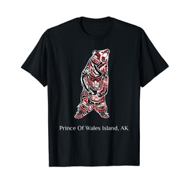 Prince Of Wales Island Alaska Native American Grizzly Bear T-Shirt