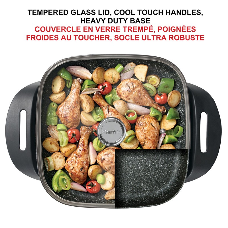 Starfrit The Rock Electric Skillet - 12" x 12" -