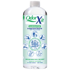 Concentrated Pet Urine Odor Eliminator, Ideal for Cat, Dog Poo and Urine Smell, Versatile & Natural Odor Neutralizer for Home and Outdoor Use, Deodorizer & Absorber, Concentrate, 16oz