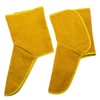 VIDAYA Leather Welding Spats, Welder Shoe Protectors (Short 9", 1