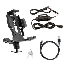 ARKON Mounts Locking Tablet Mount with Magnetic Micro USB Charge Cable for Commercial and Enterprise