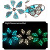 Luminous Windmill Stake Patio Outdoor Decoration Iron Windmill in the