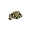 Hardware Solutions - Lion Head Door Knocker - Antique Brass