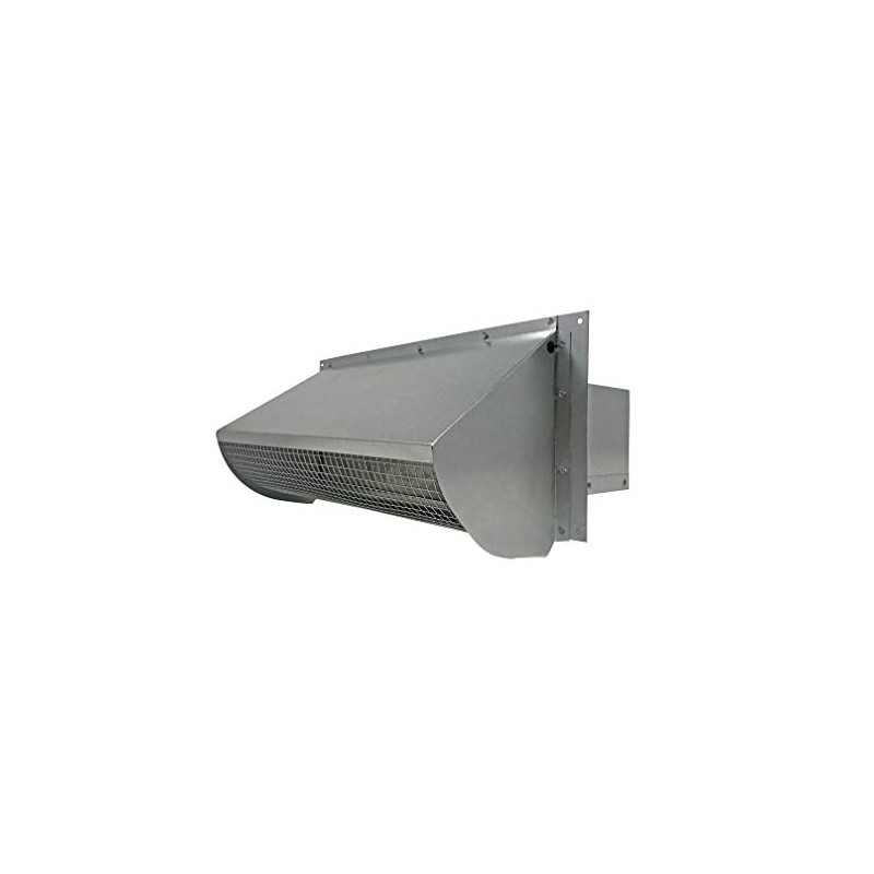 Metal Rectangular Wall Vent - Damper & Screen (RA 310S)